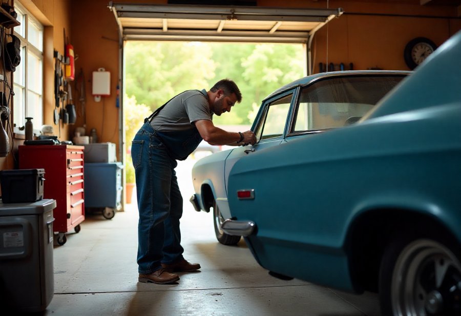 Transform Your Backyard Garage Into a Passionate Mechanical Sanctuary